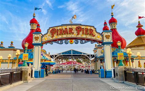 Pixar Pier In Disney California Adventure The Disney Food Blog
