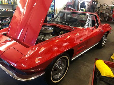 64 Corvette Stingray Convertible Both Tops For Sale Photos Technical