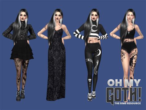 The Sims Resource Oh My Goth Ophelia Brunson