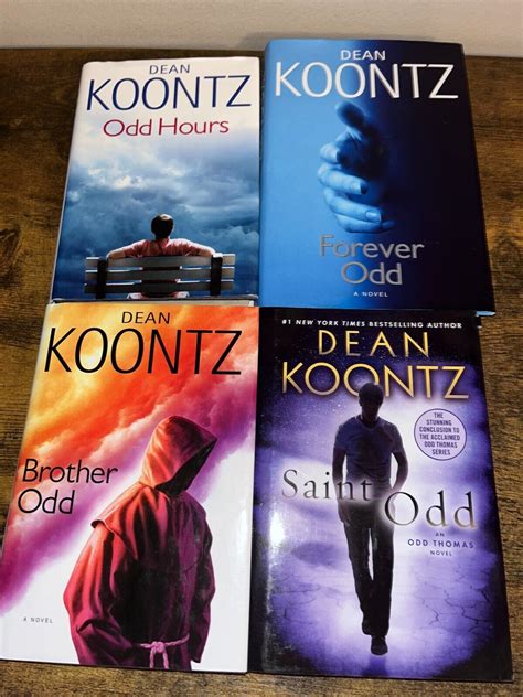 Dean Koontz Odd Thomas Series Lot Of 4 Different Hardcover Books Ebay