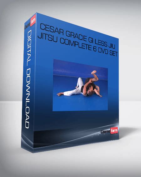 Cesar Gracie Gi Less Jiu Jitsu Complete 6 Dvd Set Course Farm