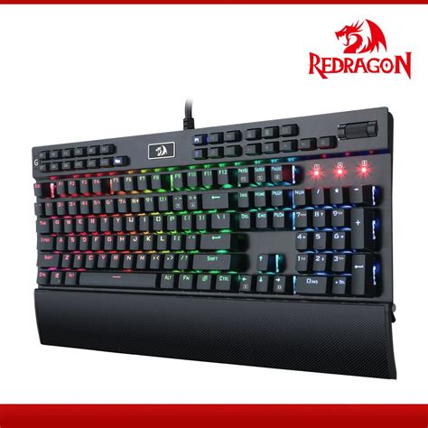 Red Dragon Mechanical Keyboard K550 Rgb Yama Black Shopee Philippines