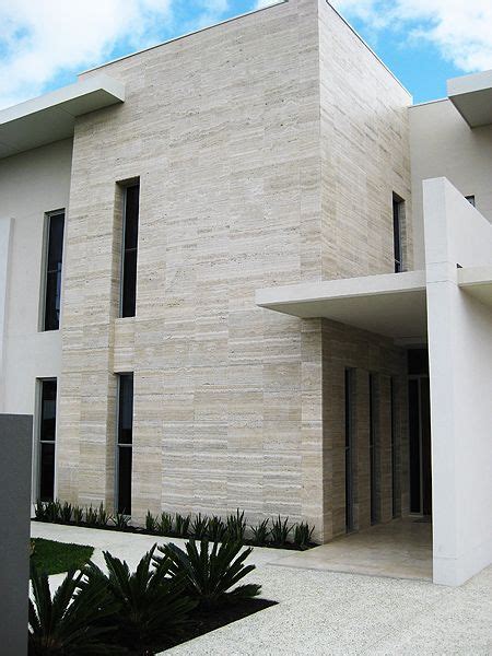 Travertine In Combo With Facade This Is How It Could Look In 2019