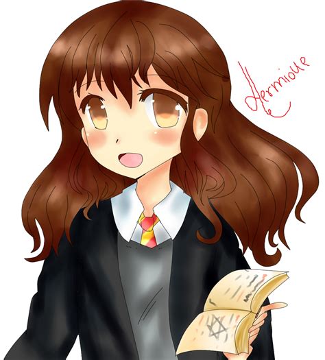 Hermione Granger Anime Style By Beckyninini On Deviantart