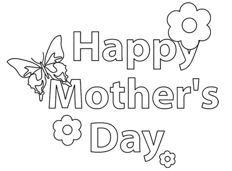 259 Free Printable Mothers Day Coloring Pages