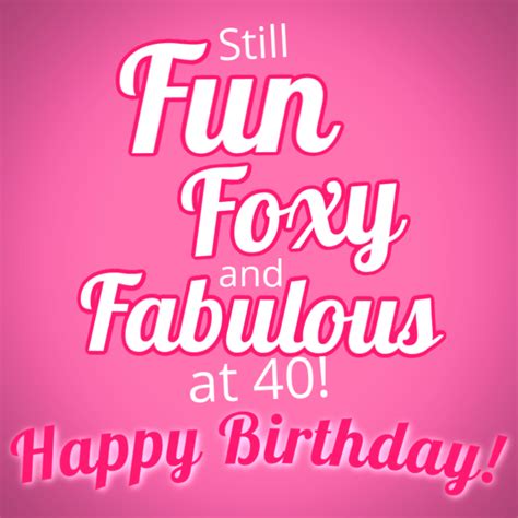 Happy 40th Birthday Wishes Funny