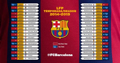Joven Permanentemente Temporal Calendario Fc Barcelona 2018 2019