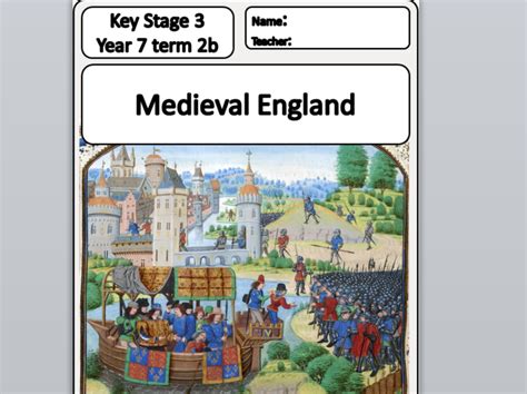 Medieval England Booklet Teaching Resources