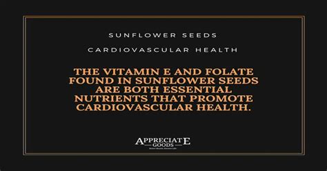 10 Amazing Health Benefits Of Eating Sunflower Seeds Appreciate Goods