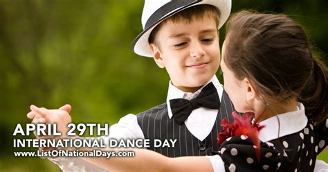 International Dance Day List Of National Days