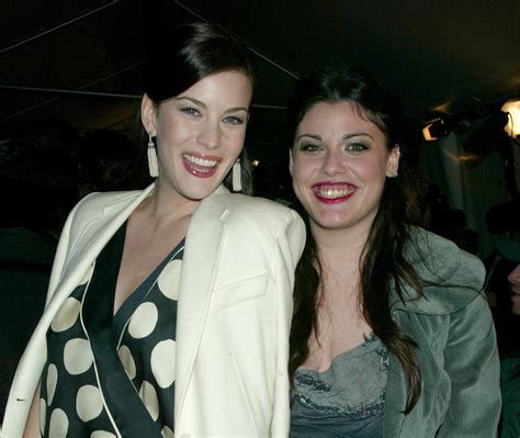 Liv Tyler Calls Sister Mia Tyler Her Twin More About Her