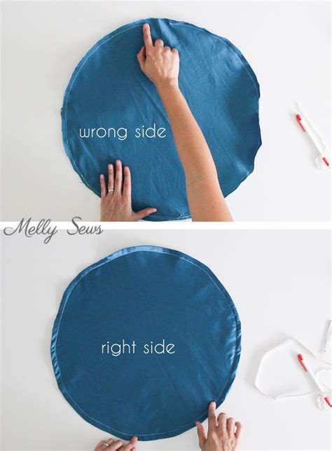 To do that first fold over 1/4″ inch inwards, then fold another 3/8″ and pin. Sew a Shower Cap - Melly Sews | Fabric shower cap, Shower ...
