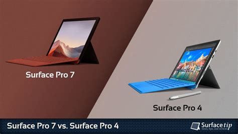 Surface Pro 7 Vs Surface Pro 4 Detailed Specs Comparison Surfacetip
