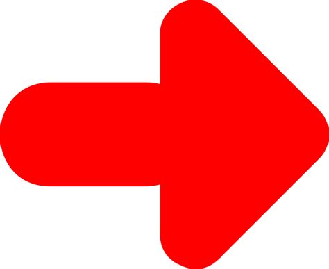Red Arrow Right Side Clipart Full Size Clipart 3459025 Pinclipart