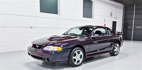 Incredible 1996 Mustang Mystic Cobra Has Only 7 Miles On The Clock