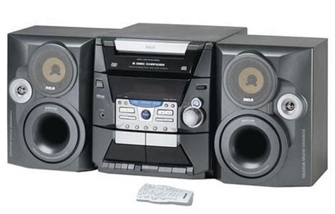 Rca Rs2604 Stereo System With 5 Disc Cd Changer Refurbished 923081