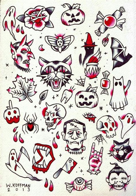 Pin On Halloween Tattoos Ideas
