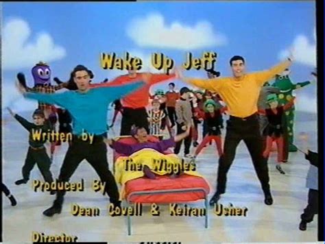 The Wiggles Wake Up Jeff Credits The Wiggles Comic Book Cover Wiggle