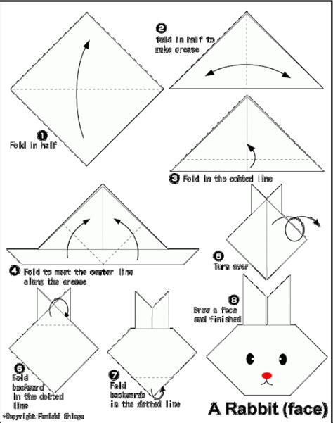 Origami Easy Bunny Baldurmayzie