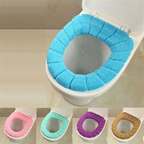 Toilet seat covers can help your kids feel comfortable and excited to learn how to use the potty. Soft Bathroom Washable Toilet Seat Cover Closestool Lid ...