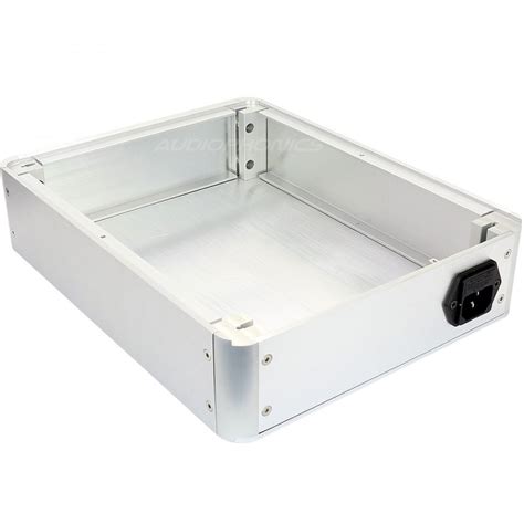 100 Aluminium Diy Box Case Round Corners 272x212x60mm Silver