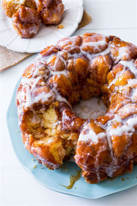 Traditional monkey bread is a sticky, gooey pastry made by coating small pieces of sweet bread dough with butter, cinnamon and sugar then baking them in a bundt pan. how to make monkey bread without a bundt pan