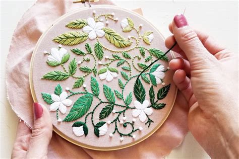10 Easy Indian Embroidery Techniques For Beginners India Chalk