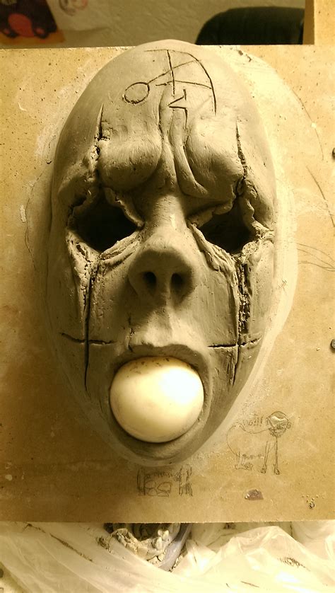 New Sculpt For A Latex Half Mask Defiled Wip — Stan Winston School Of