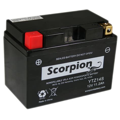 If the battery begins to hold and then steadily declines, there is a problem. YTZ14S Battery | Scorpion 12 Volt Motorcycle Batteries