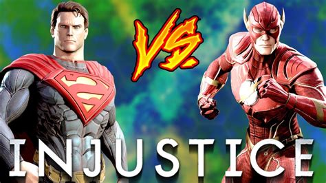 Superman Vs Flash Injustice Gods Among Us Ultimate Edition Youtube