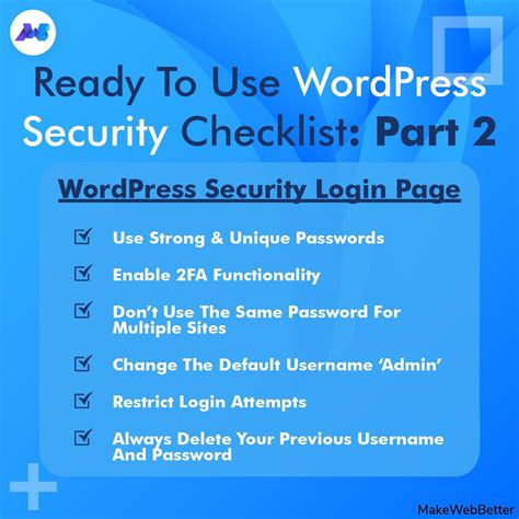 Wordpress Security How To Secure Your Website Makewebbetter