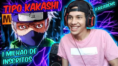 React Tipo Kakashi 👁 Naruto Style Trap Prod Sidney Scaccio