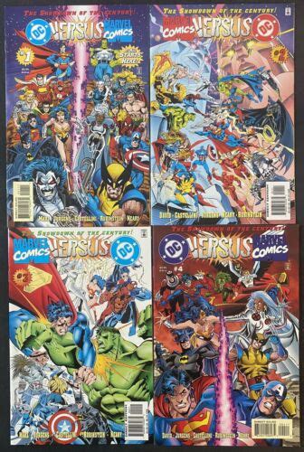 Dc Versus Marvel Comics 1 2 3 And 4 Complete Great