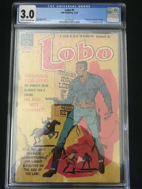 Lobo 1 1st Appearance And First African American Character To Headline