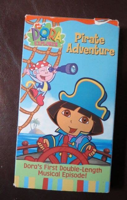 Dora The Explorer Pirate Adventure Vhs 2004 Ebay