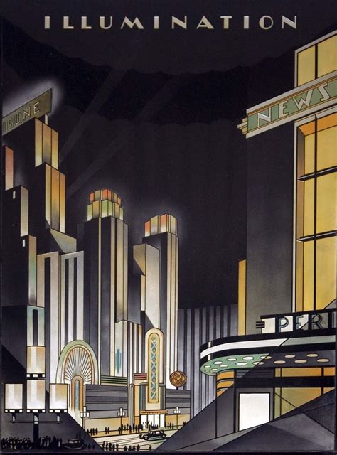 The Niagara Hudson Building Art Deco Posters Art Deco Illustration