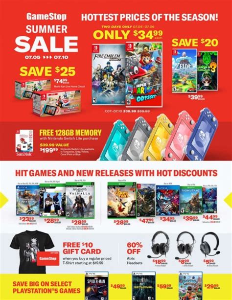 Right After Independence Day Gamestop Unleashes 5 Day Summer Sale