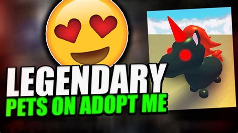 Top 10 Legendary Pets On Adopt Me Youtube