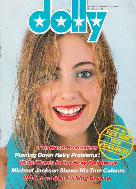 Dolly October 1980 Melissah Hannan Entertainer Jimmy Hannans Daughter Cool Magazine
