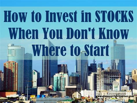 Investing in stocks can be done in many ways. How to Invest in the Stock Market - Money Girl PH