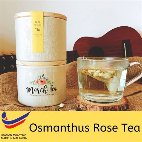 osmanthus rose tea premium packing