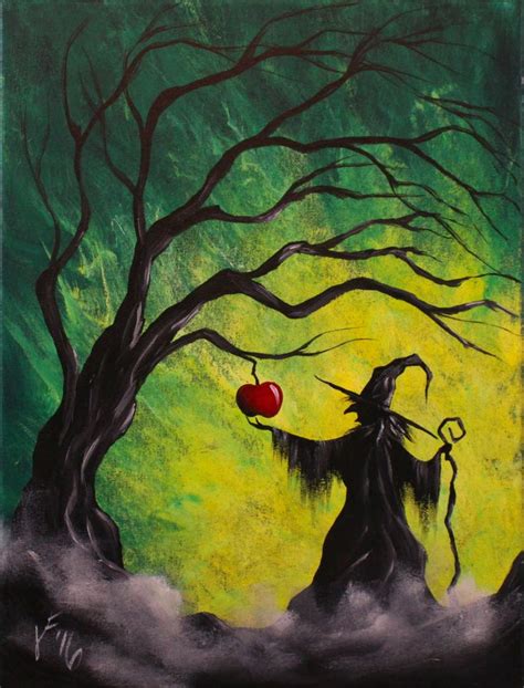 Easy Scary Halloween Paintings