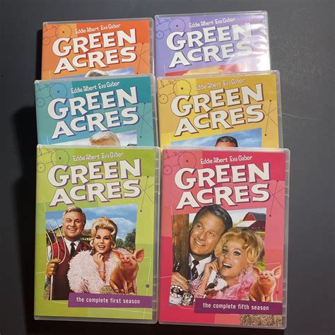 Green Acrescomplete Series 24 Dvd Box Set2017eddie Albert Eva