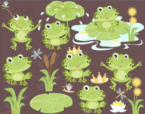Free 16 Frog Cliparts In Vector Eps Ai