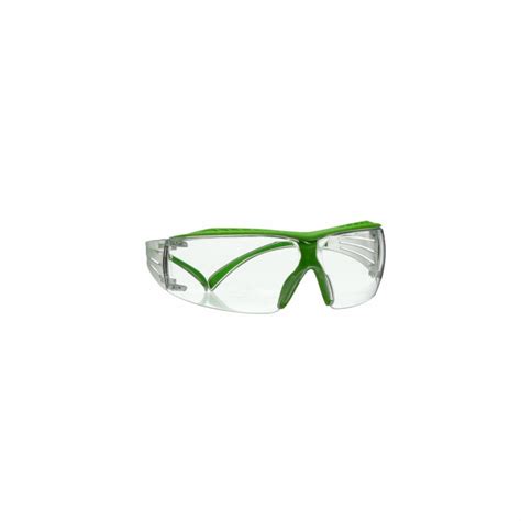 3m™ Securefit™ 400 Series Safety Glasses Sf401xsgaf Grn Hi Vis Grnclear Clear Scotchgard