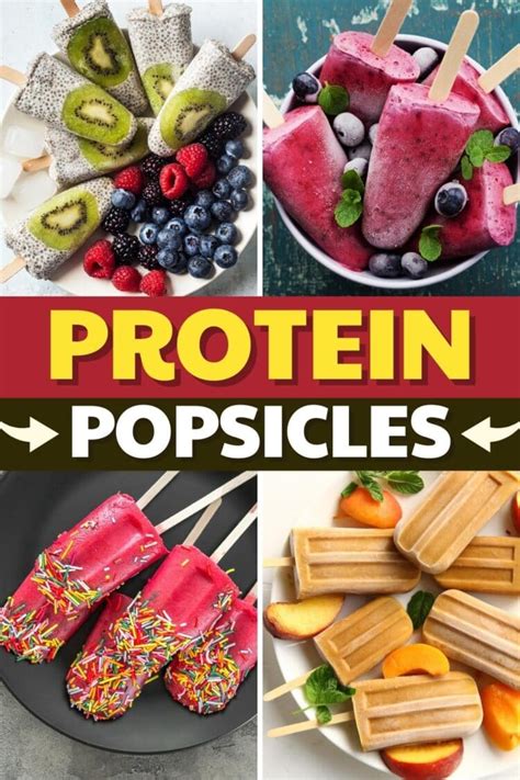 Homemade Protein Popsicles Insanely Good