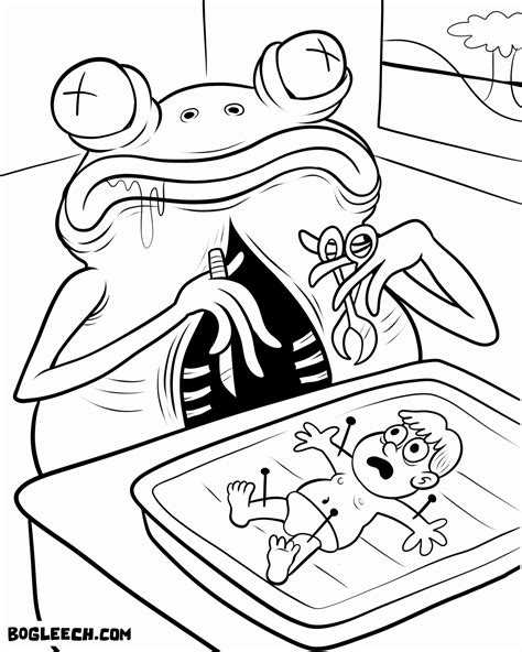 Printable Horror Coloring Pages Francesco Printable