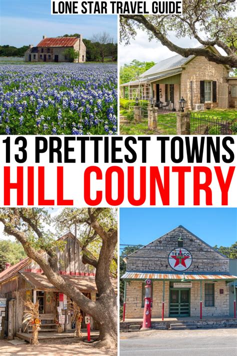 13 Unforgettable Texas Hill Country Towns To Visit Map