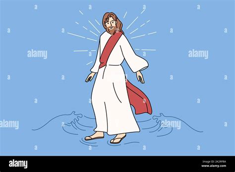 Jesus Walking Water Hi Res Stock Photography And Images Alamy