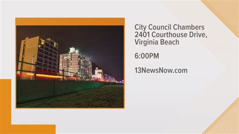 Virginia Beach City Council Holding 2020 Budget Hearing